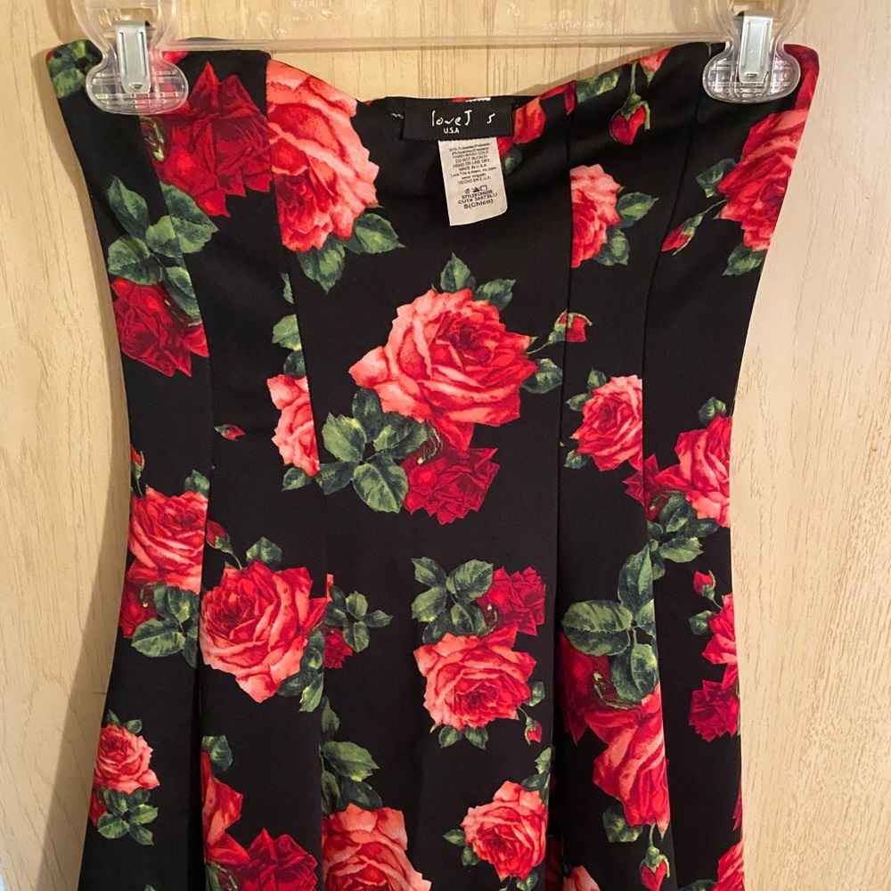 Strapless Dress
